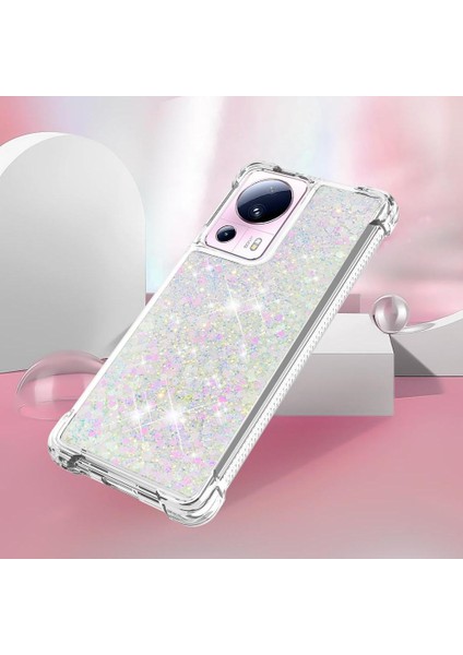 Xiaomi 13 Lite Tpu Koruyucu Quicksand Glitter Sparkle Için Telefon Kılıfı (Yurt Dışından) fırsatları
