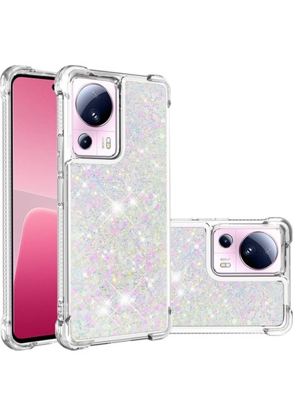 Xiaomi 13 Lite Tpu Koruyucu Quicksand Glitter Sparkle Için Telefon Kılıfı (Yurt Dışından) indirimleri
