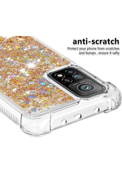 Xiaomi 10T/10T Pro Tpu Koruyucu Quicksand Glitter Sparkle Için Telefon Kılıfı (Yurt Dışından) fırsatları