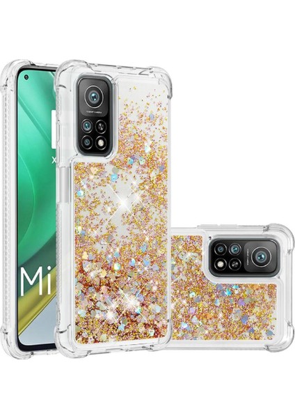 Xiaomi 10T/10T Pro Tpu Koruyucu Quicksand Glitter Sparkle Için Telefon Kılıfı (Yurt Dışından) indirimleri