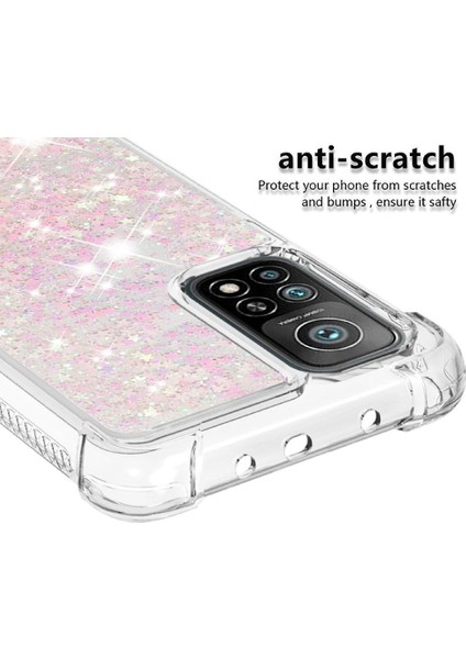 Xiaomi 10T/10T Pro Tpu Koruyucu Quicksand Glitter Sparkle Için Telefon Kılıfı (Yurt Dışından) indirimleri