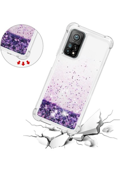 Xiaomi 10T/10T Pro Tpu Koruyucu Quicksand Glitter Sparkle Için Telefon Kılıfı (Yurt Dışından) indirimleri