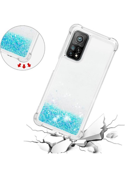 Xiaomi 10T/10T Pro Tpu Koruyucu Quicksand Glitter Sparkle Için Telefon Kılıfı (Yurt Dışından) fırsatları