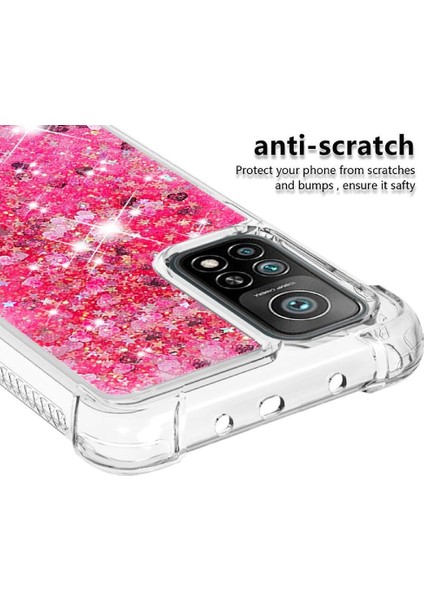 Xiaomi 10T/10T Pro Tpu Koruyucu Quicksand Glitter Sparkle Için Telefon Kılıfı (Yurt Dışından) fırsatları