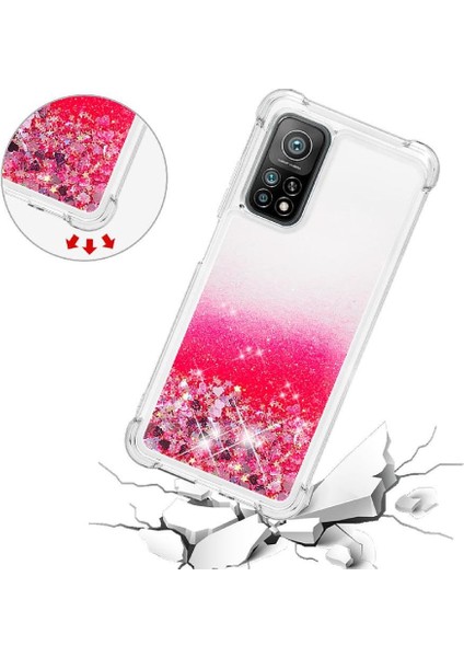 Xiaomi 10T/10T Pro Tpu Koruyucu Quicksand Glitter Sparkle Için Telefon Kılıfı (Yurt Dışından) indirimleri