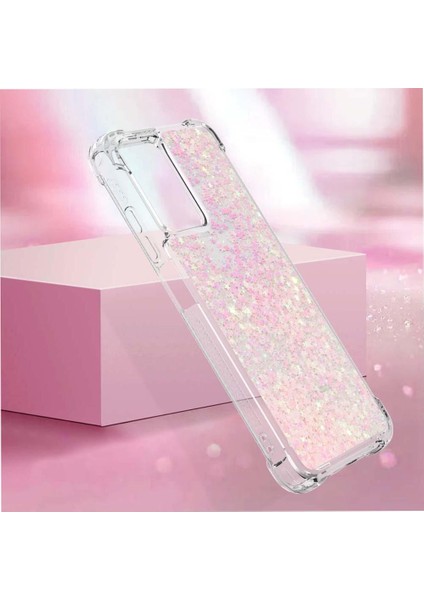 Xiaomi Poco M4 5g Darbeye Glitter Sparkle Sevimli Quicksand Için Telefon Kılıfı (Yurt Dışından) fırsatları