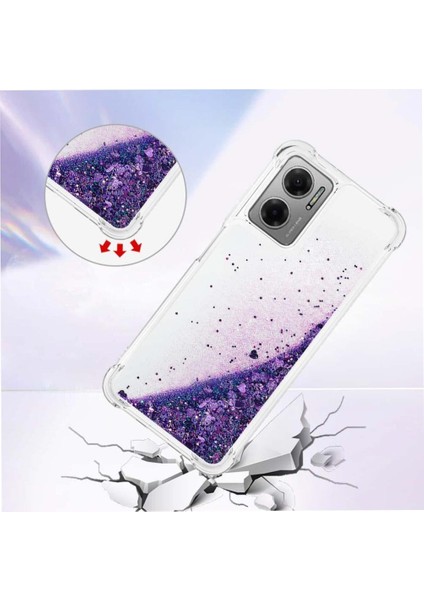 Xiaomi Poco M4 5g Darbeye Glitter Sparkle Sevimli Quicksand Için Telefon Kılıfı (Yurt Dışından) modelleri