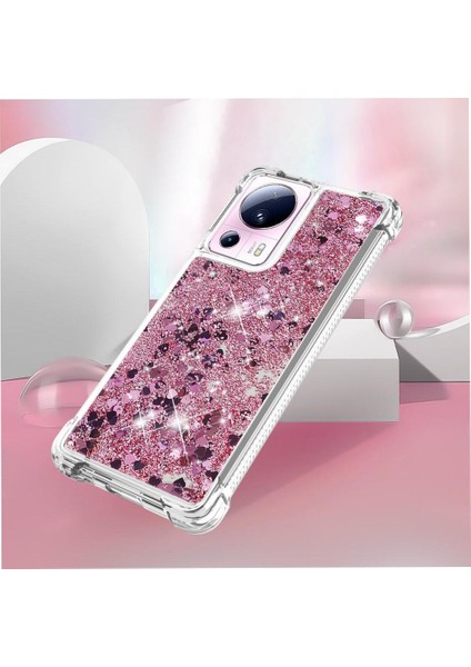 Xiaomi 13 Lite Tpu Koruyucu Quicksand Glitter Sparkle Için Telefon Kılıfı (Yurt Dışından) indirimleri