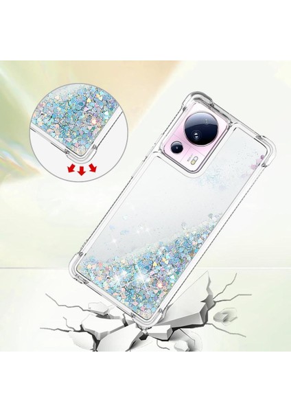 Xiaomi 13 Lite Tpu Koruyucu Quicksand Glitter Sparkle Için Telefon Kılıfı (Yurt Dışından) fırsatları