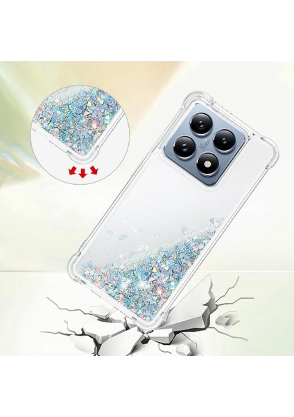 Xiaomi 14T Quicksand Darbeye Dayanıklı Sıvı Akan Tpu Için Telefon Kılıfı (Yurt Dışından) fiyatları