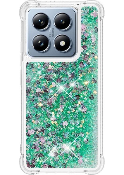 Xiaomi 14T Pro Darbeye Sıvı Akan Tpu Glitter Için Telefon Kılıfı (Yurt Dışından) fırsatları