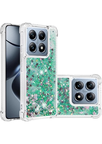 Xiaomi 14T Pro Darbeye Sıvı Akan Tpu Glitter Için Telefon Kılıfı (Yurt Dışından) indirimleri