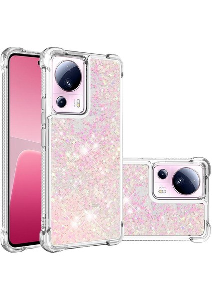 Xiaomi 13 Lite Tpu Koruyucu Quicksand Glitter Sparkle Için Telefon Kılıfı (Yurt Dışından) fırsatları