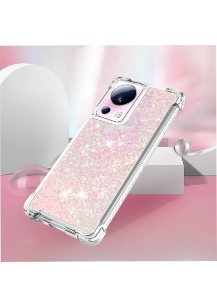Xiaomi 13 Lite Tpu Koruyucu Quicksand Glitter Sparkle Için Telefon Kılıfı (Yurt Dışından) indirimleri