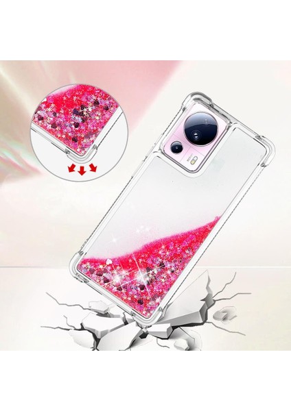 Xiaomi 13 Lite Tpu Koruyucu Quicksand Glitter Sparkle Için Telefon Kılıfı (Yurt Dışından) fiyatları