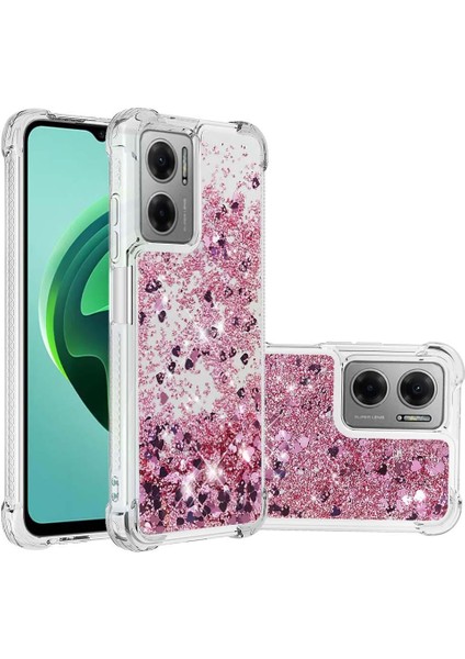Xiaomi Poco M4 5g Darbeye Glitter Sparkle Sevimli Quicksand Için Telefon Kılıfı (Yurt Dışından) fiyatları