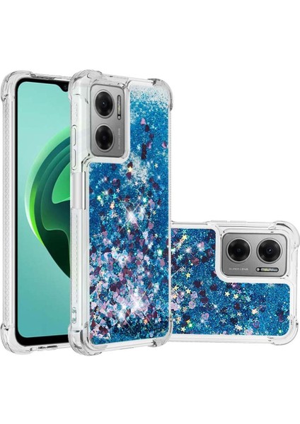 Xiaomi Poco M4 5g Darbeye Glitter Sparkle Sevimli Quicksand Için Telefon Kılıfı (Yurt Dışından) modelleri