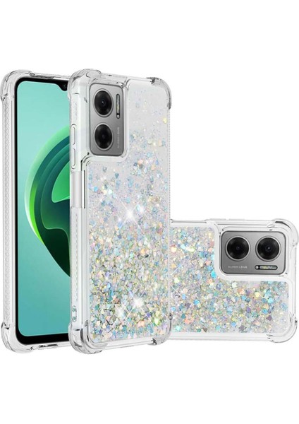 Xiaomi Poco M4 5g Darbeye Glitter Sparkle Sevimli Quicksand Için Telefon Kılıfı (Yurt Dışından) modelleri