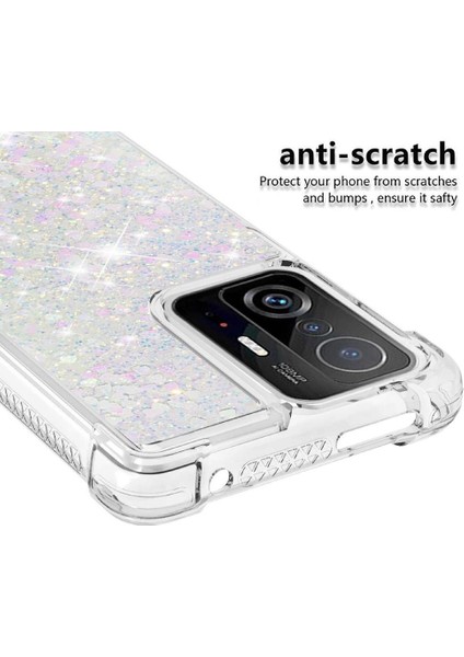 Telefon Kılıfı Için Xiaomi 11T/11T Pro Quicksand Glitter Sparkle Sevimli Tpu (Yurt Dışından) modelleri