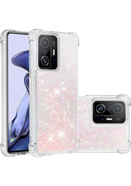 Telefon Kılıfı Için Xiaomi 11T/11T Pro Quicksand Glitter Sparkle Sevimli Tpu (Yurt Dışından) modelleri