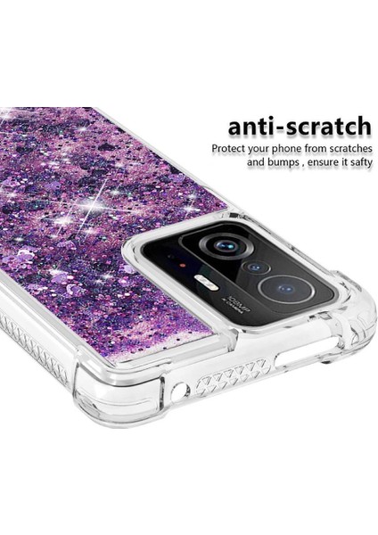 Telefon Kılıfı Için Xiaomi 11T/11T Pro Quicksand Glitter Sparkle Sevimli Tpu (Yurt Dışından) modelleri