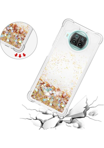 Xiaomi 10T Lite Darbeye Glitter Sparkle Sevimli Sıvı Tpu Için Telefon Kılıfı (Yurt Dışından) fiyatları