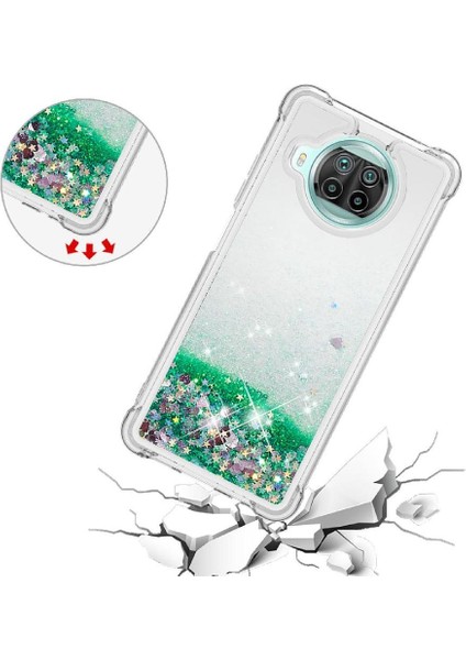 Xiaomi 10T Lite Darbeye Glitter Sparkle Sevimli Sıvı Tpu Için Telefon Kılıfı (Yurt Dışından) fiyatları