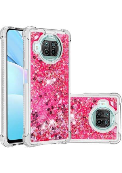 Xiaomi 10T Lite Darbeye Glitter Sparkle Sevimli Sıvı Tpu Için Telefon Kılıfı (Yurt Dışından) fırsatları