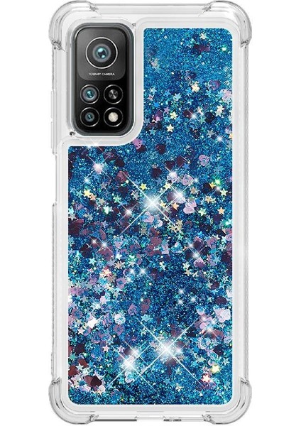 Xiaomi 10T/10T Pro Tpu Koruyucu Quicksand Glitter Sparkle Için Telefon Kılıfı (Yurt Dışından) modelleri