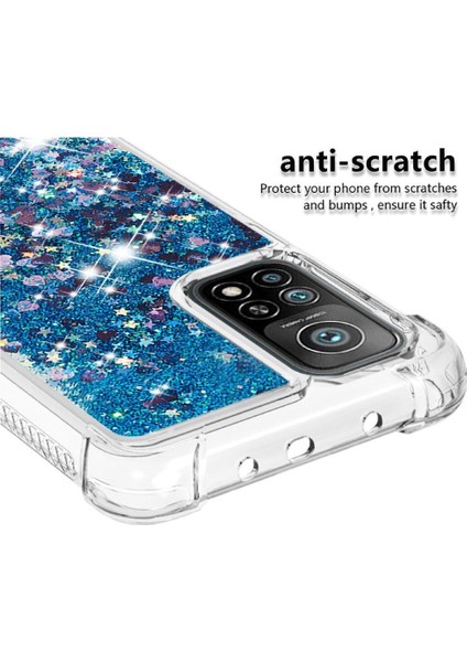 Xiaomi 10T/10T Pro Tpu Koruyucu Quicksand Glitter Sparkle Için Telefon Kılıfı (Yurt Dışından) fırsatları