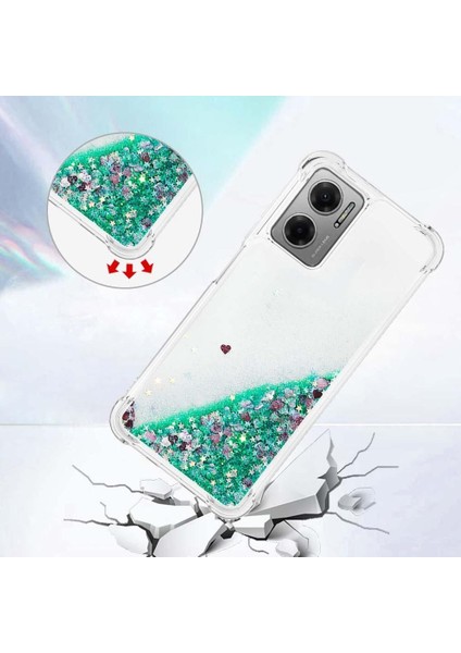 Xiaomi Redmi 10 5g 2022 Quicksand Darbeye Glitter Sevimli Için Telefon Kılıfı (Yurt Dışından) modelleri