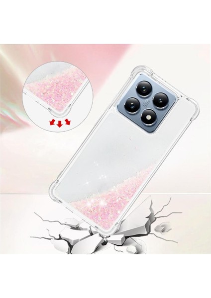 Xiaomi 14T Pro Darbeye Sıvı Akan Tpu Glitter Için Telefon Kılıfı (Yurt Dışından) fiyatları