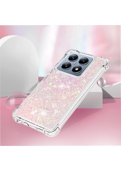 Xiaomi 14T Pro Darbeye Sıvı Akan Tpu Glitter Için Telefon Kılıfı (Yurt Dışından) fırsatları