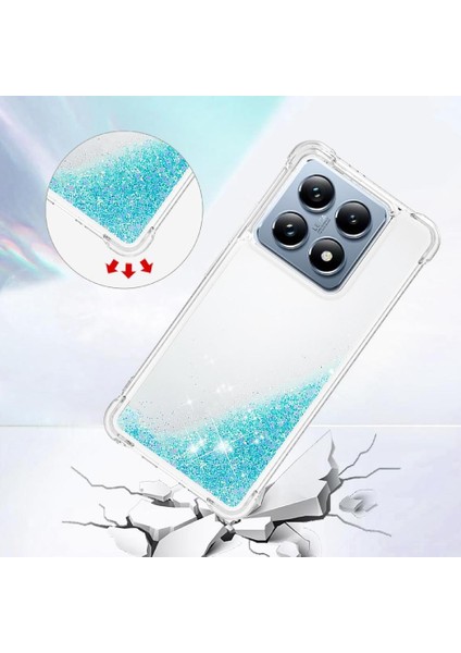 Xiaomi 14T Pro Darbeye Sıvı Akan Tpu Glitter Için Telefon Kılıfı (Yurt Dışından) fiyatları