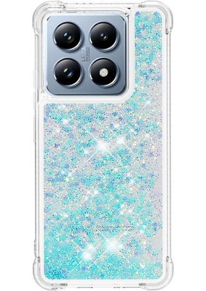 Xiaomi 14T Pro Darbeye Sıvı Akan Tpu Glitter Için Telefon Kılıfı (Yurt Dışından) fırsatları