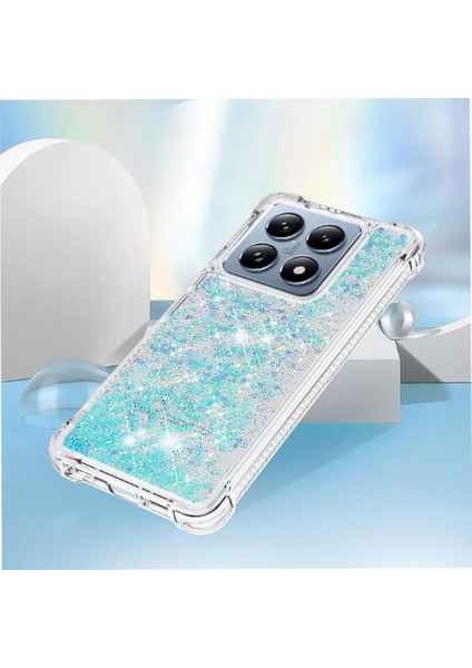 Xiaomi 14T Pro Darbeye Sıvı Akan Tpu Glitter Için Telefon Kılıfı (Yurt Dışından) indirimleri