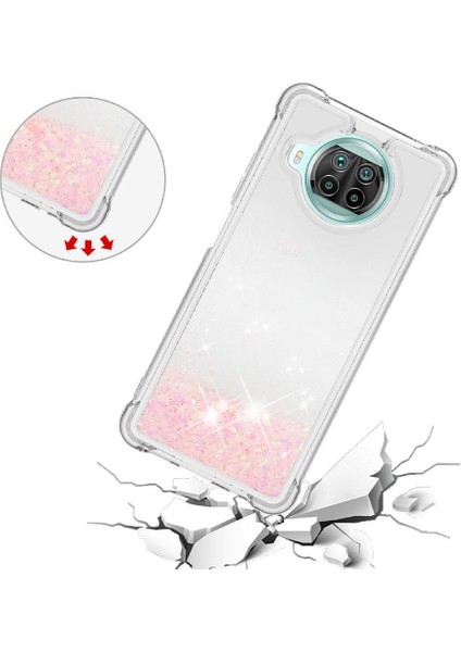 Xiaomi 10T Lite Darbeye Glitter Sparkle Sevimli Sıvı Tpu Için Telefon Kılıfı (Yurt Dışından) fiyatları