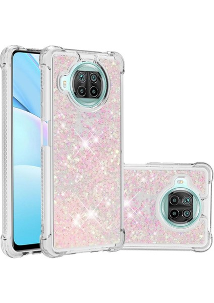 Xiaomi 10T Lite Darbeye Glitter Sparkle Sevimli Sıvı Tpu Için Telefon Kılıfı (Yurt Dışından) fırsatları