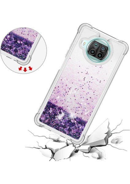 Xiaomi 10T Lite Darbeye Glitter Sparkle Sevimli Sıvı Tpu Için Telefon Kılıfı (Yurt Dışından) fiyatları