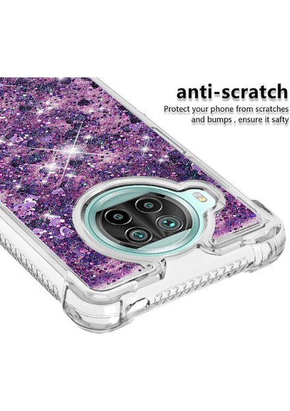 Xiaomi 10T Lite Darbeye Glitter Sparkle Sevimli Sıvı Tpu Için Telefon Kılıfı (Yurt Dışından) fırsatları