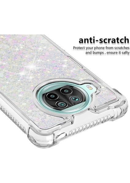 Xiaomi 10T Lite Darbeye Glitter Sparkle Sevimli Sıvı Tpu Için Telefon Kılıfı (Yurt Dışından) fiyatları