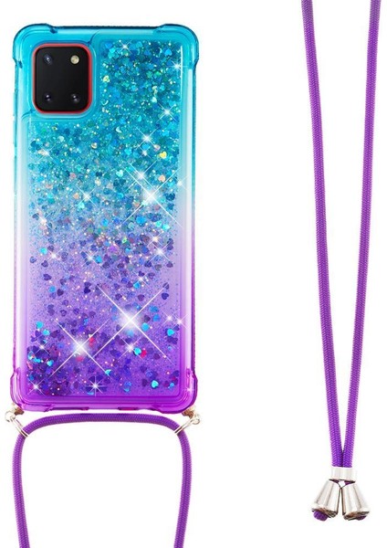 Samsung Galaxy Note 10 Lite Degrade Renkli Telefon Için Quicksand Telefon Kılıfı (Yurt Dışından)