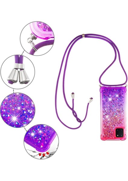 Samsung Galaxy Note 10 Lite Degrade Renkli Telefon Için Quicksand Telefon Kılıfı (Yurt Dışından) modelleri