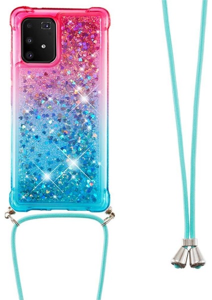 Samsung Galaxy S10 Lite Ayarlanabilir Boyun Kordon Için Quicksand Telefon Kılıfı (Yurt Dışından) fırsatları