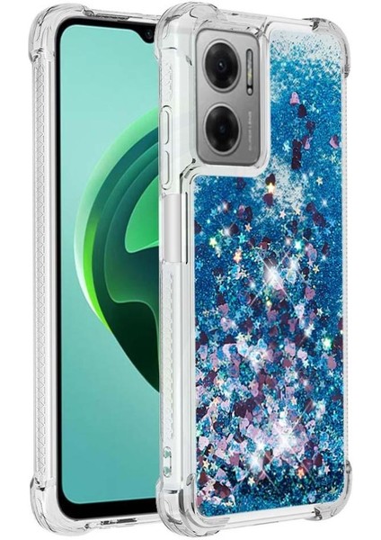 Xiaomi Redmi 10 5g 2022 Quicksand Darbeye Glitter Sevimli Için Telefon Kılıfı (Yurt Dışından)