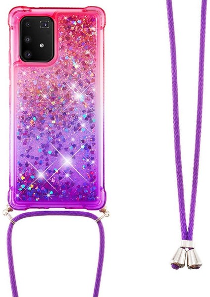 Samsung Galaxy S10 Lite Ayarlanabilir Boyun Kordon Için Quicksand Telefon Kılıfı (Yurt Dışından) modelleri