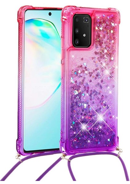 Samsung Galaxy S10 Lite Ayarlanabilir Boyun Kordon Için Quicksand Telefon Kılıfı (Yurt Dışından) fırsatları