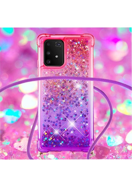 Samsung Galaxy S10 Lite Ayarlanabilir Boyun Kordon Için Quicksand Telefon Kılıfı (Yurt Dışından) indirimleri