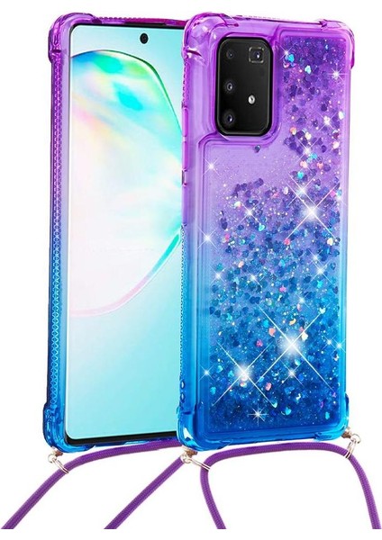 Samsung Galaxy S10 Lite Ayarlanabilir Boyun Kordon Için Quicksand Telefon Kılıfı (Yurt Dışından) fiyatları