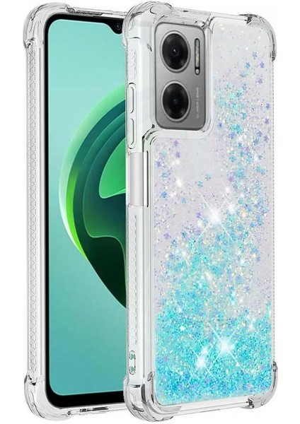Xiaomi Redmi 10 5g 2022 Quicksand Darbeye Glitter Sevimli Için Telefon Kılıfı (Yurt Dışından)